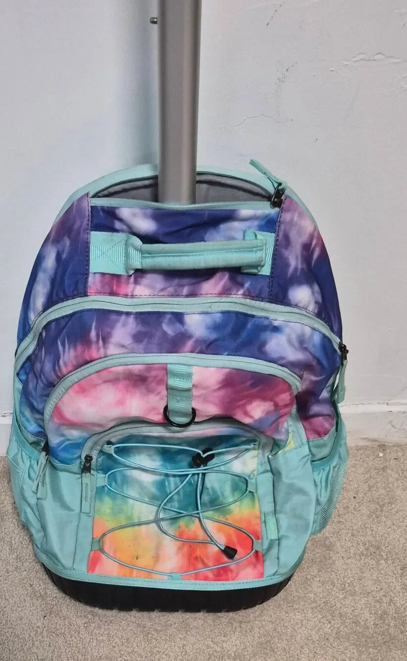 Tie Dye Rolling backpack backpack designed
